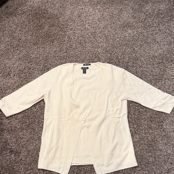 Spring + Mercer Cream Knit Cardigan Set - Picture 1 of 2